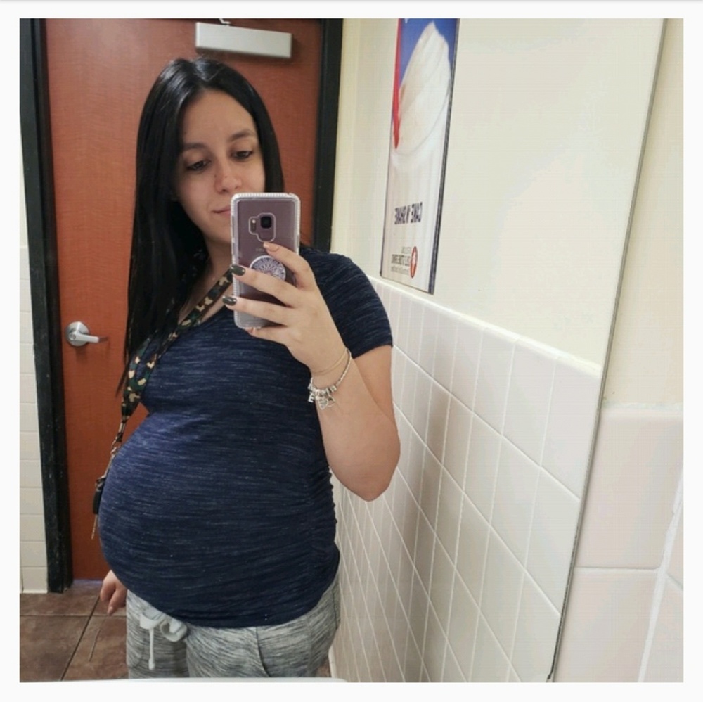 Motherhood Maternity Navy Shirt